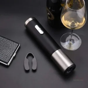 Tire-bouchon électrique design, pratique pour les amateurs de vin
