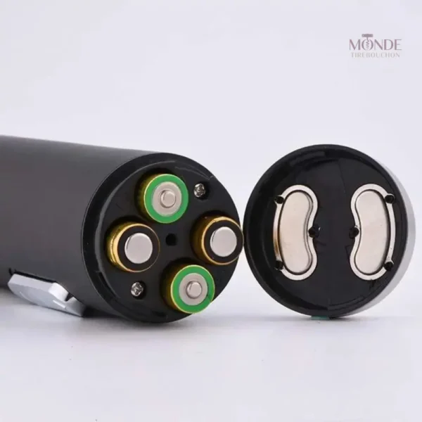 Ouvre-bouteille électrique élégant, idéal pour un usage quotidien