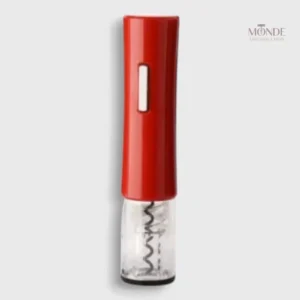 Tire-bouchon Électrique Rouge Brillant pour ouvrir vos bouteilles