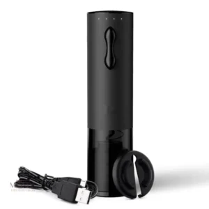 Accessoire de cuisine moderne, tire-bouchon noir électrique Xiaomi