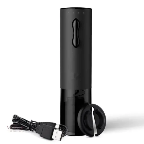 Accessoire de cuisine moderne, tire-bouchon noir électrique Xiaomi