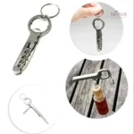 Accessoire de poche : tire-bouchon et décapsuleur métal