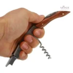 Tire-bouchon en bois Claire, parfait pour ouvrir vos bouteilles de vin