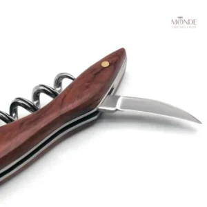 Accessoire sommelier en bois, tire-bouchon de qualité pour ouvrir vos bouteilles