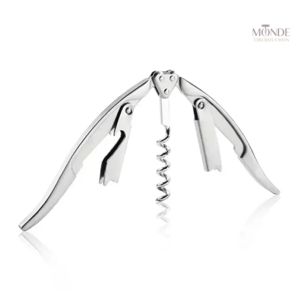 Accessoire de sommellerie, tire-bouchon avec double levier pour vins