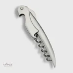 Tire-bouchon sommelier hippocampe platine élégant
