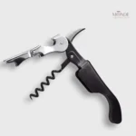Tire-bouchon sommelier noir élégant pour ouvrir vos bouteilles de vin