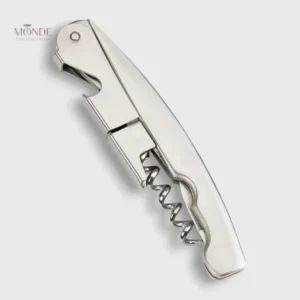 Tire-bouchon sommelier simple en acier inoxydable