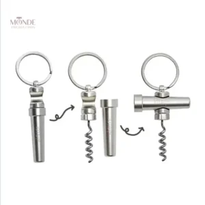 Accessoire de cuisine polyvalent, tire-bouchon et décapsuleur
