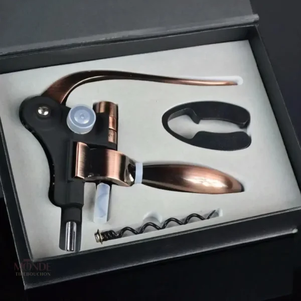 Accessoire de vin : Coffret avec tire-bouchon haut de gamme