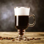 Verre Cocktail Irish Coffee en verre élégant pour boissons chaudes