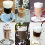 Verre design pour cocktails, parfait pour savoureux Irish Coffee